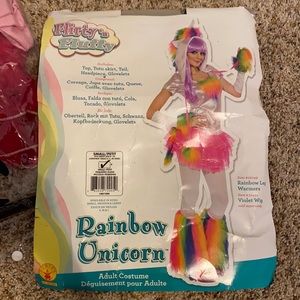 Rainbow unicorn costume